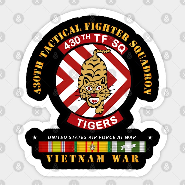 430th Tactical Fighter Squadron w VN SVC Sticker by twix123844